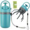 Portable Dog Poop Scooper with Built-in Bag Dispenser – Easy Clean Eight-Claw Waste Picker for Pets
